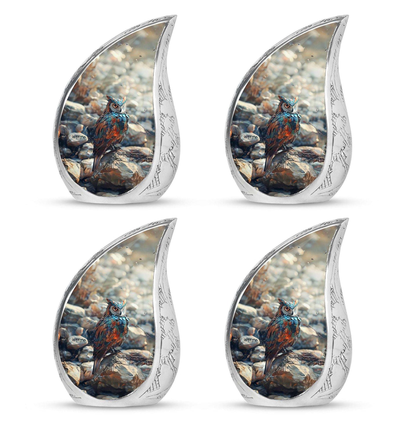 Owl Theme 3 Inch Keepsake Pack of 4