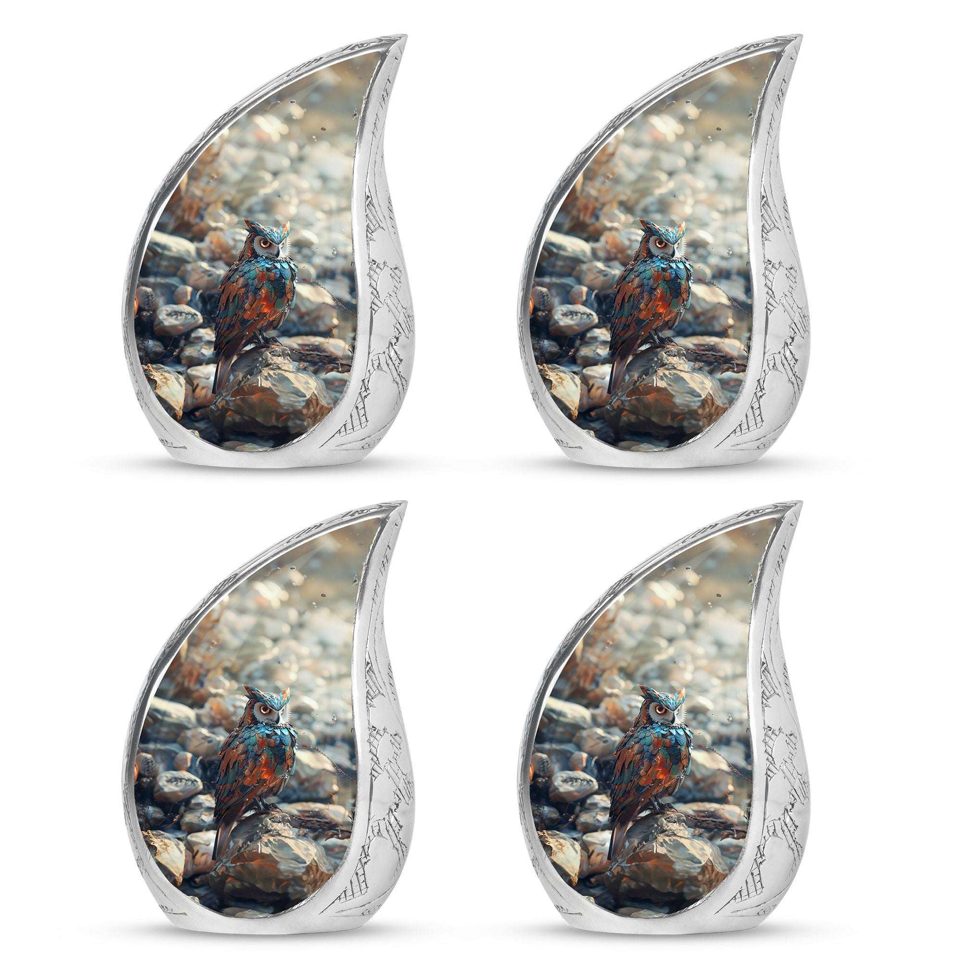 Owl Theme 3 Inch Keepsake Pack of 4