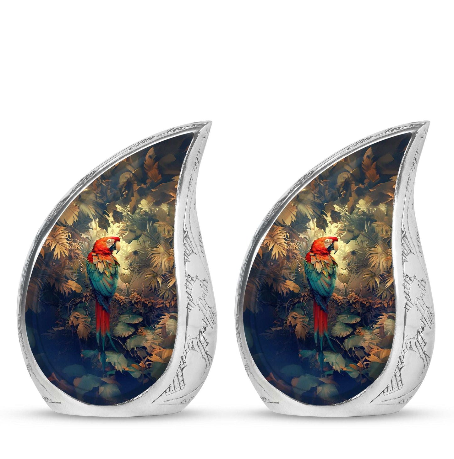 Macaw Parrot Theme 3 Inch Keepsake Pack of 2