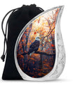 Eagle Cremation Urn For Human Ashes – Autumn Memorial Tribute Urn