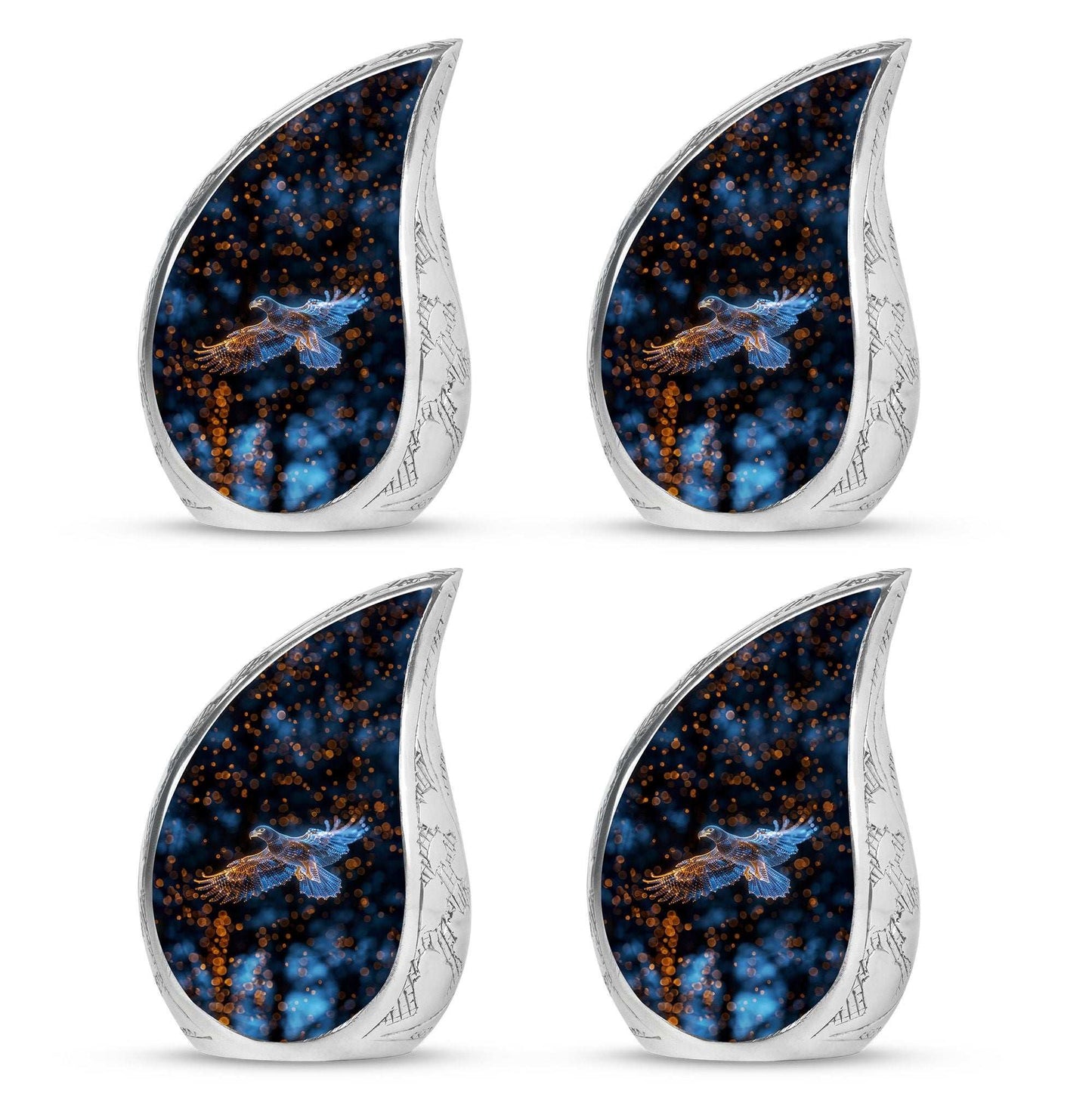 Eagle Theme 3 Inch Keepsake Pack of 4