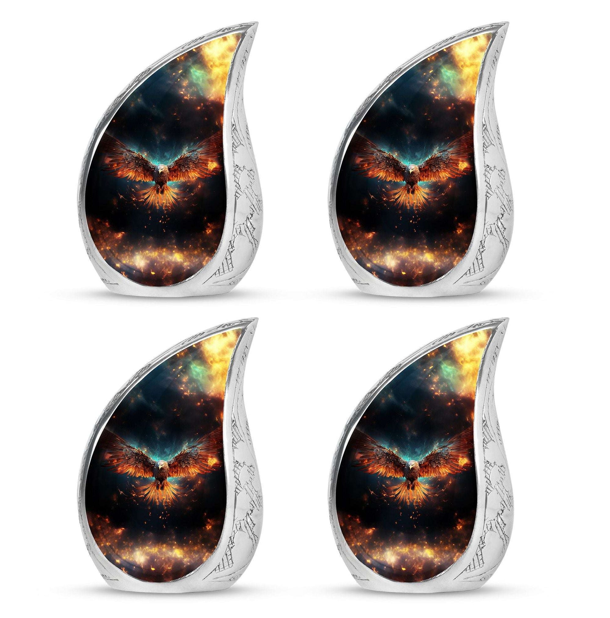 Eagle Theme 3 Inch Keepsake Pack of 4