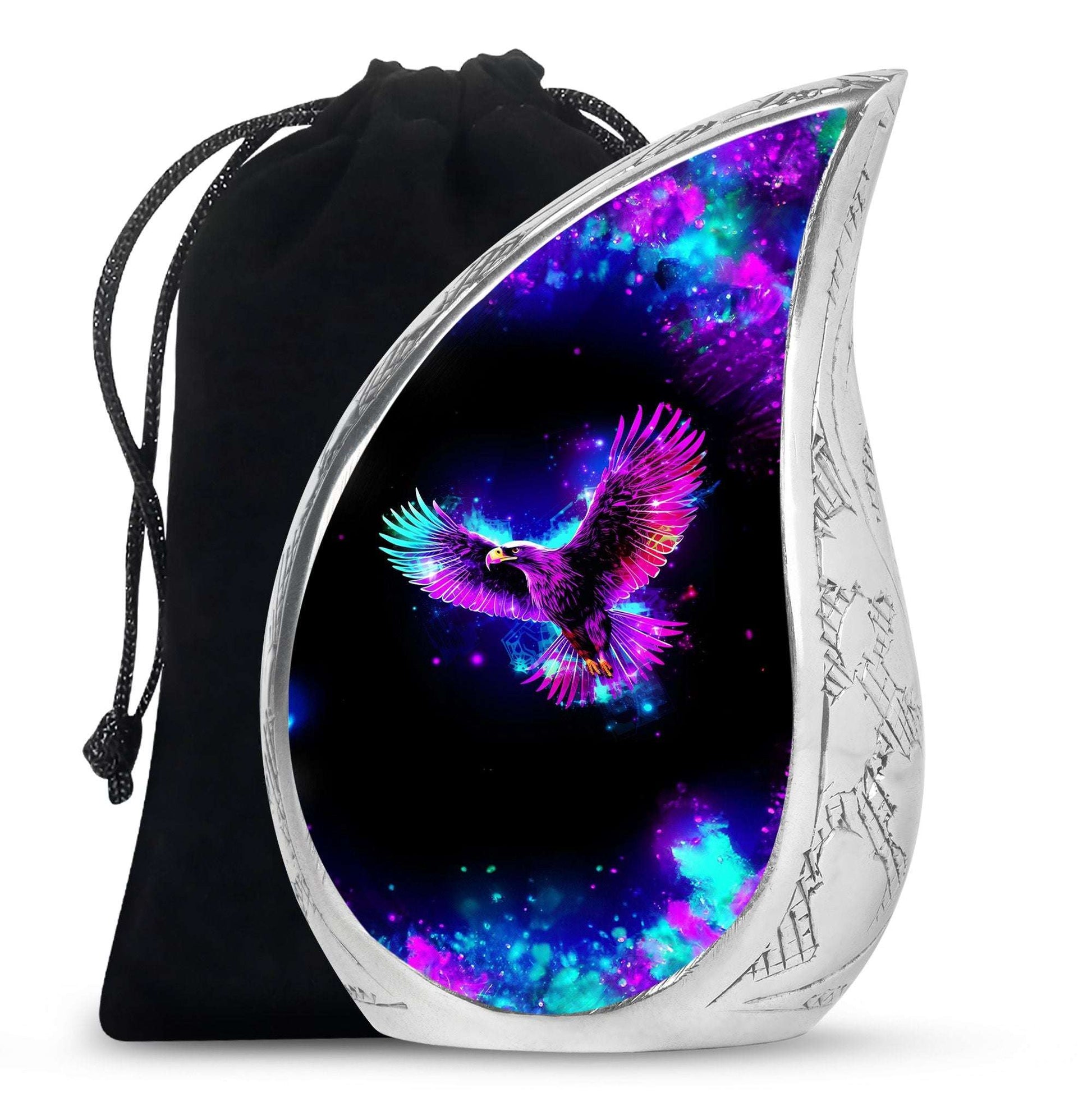 Eagle Theme Large Urn 10 Inch