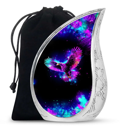 Eagle Theme Large Urn 10 Inch