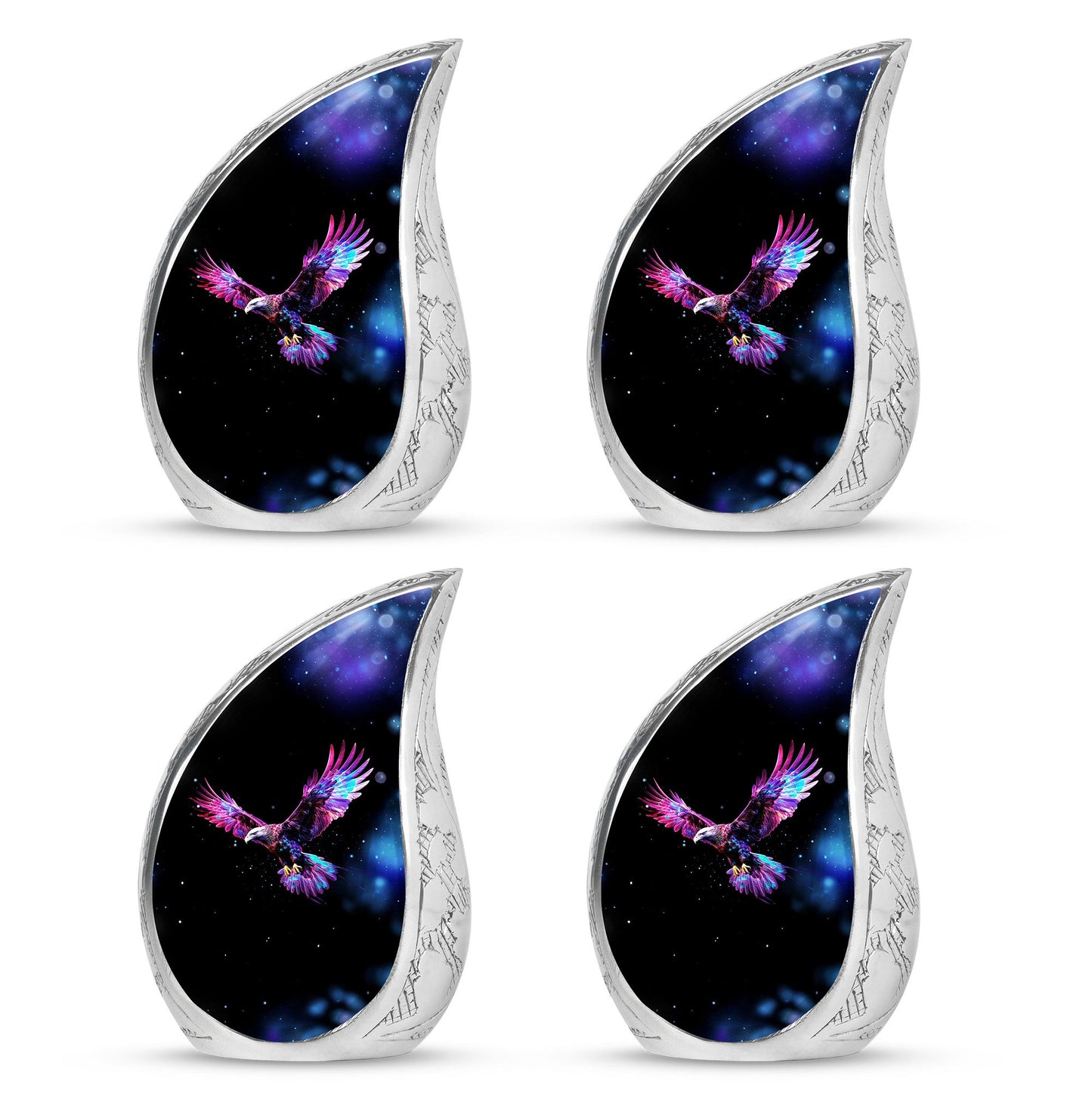 Eagle Theme 3 Inch Keepsake Pack of 4