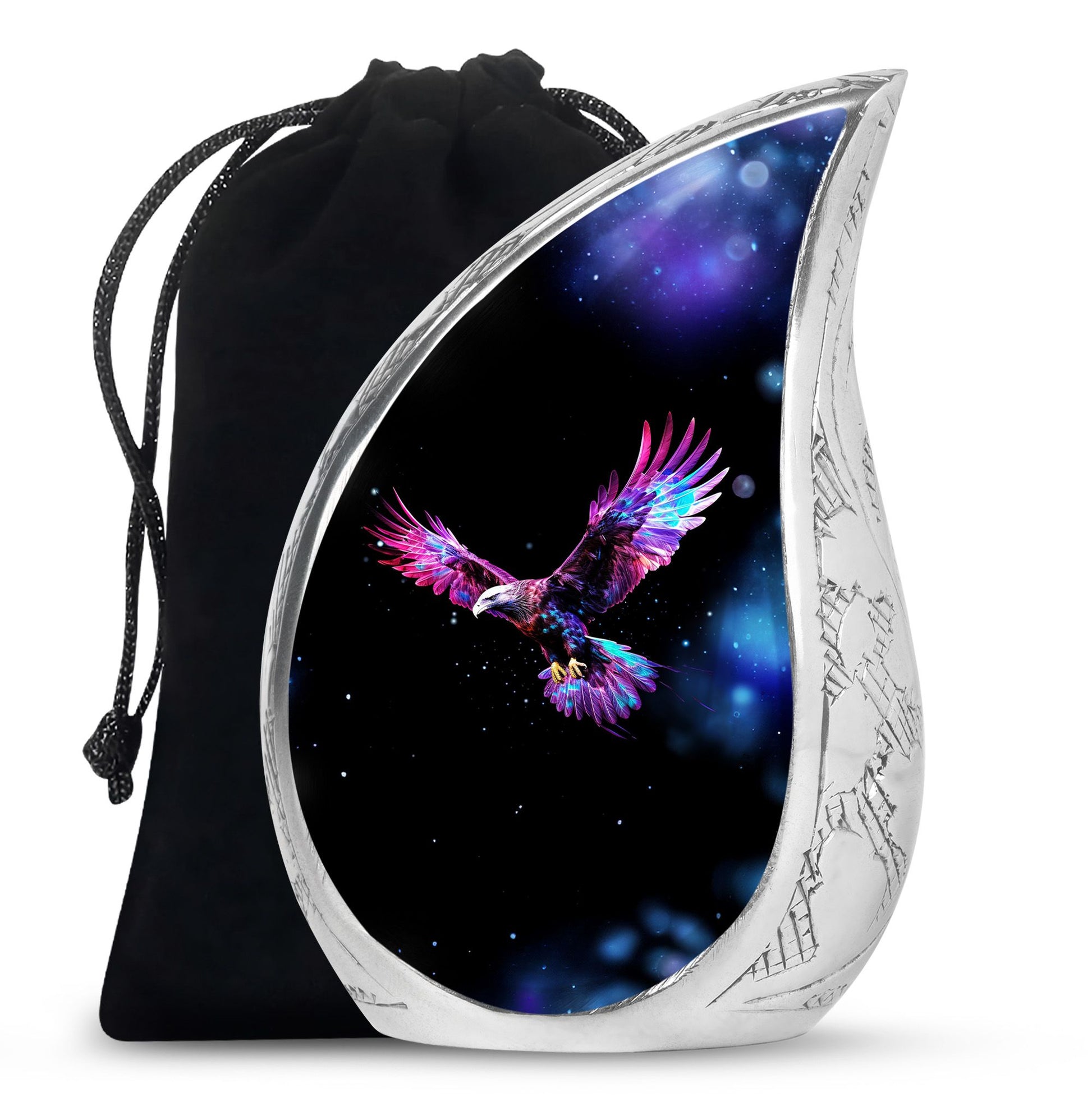 Eagle Theme Large Urn 10 Inch