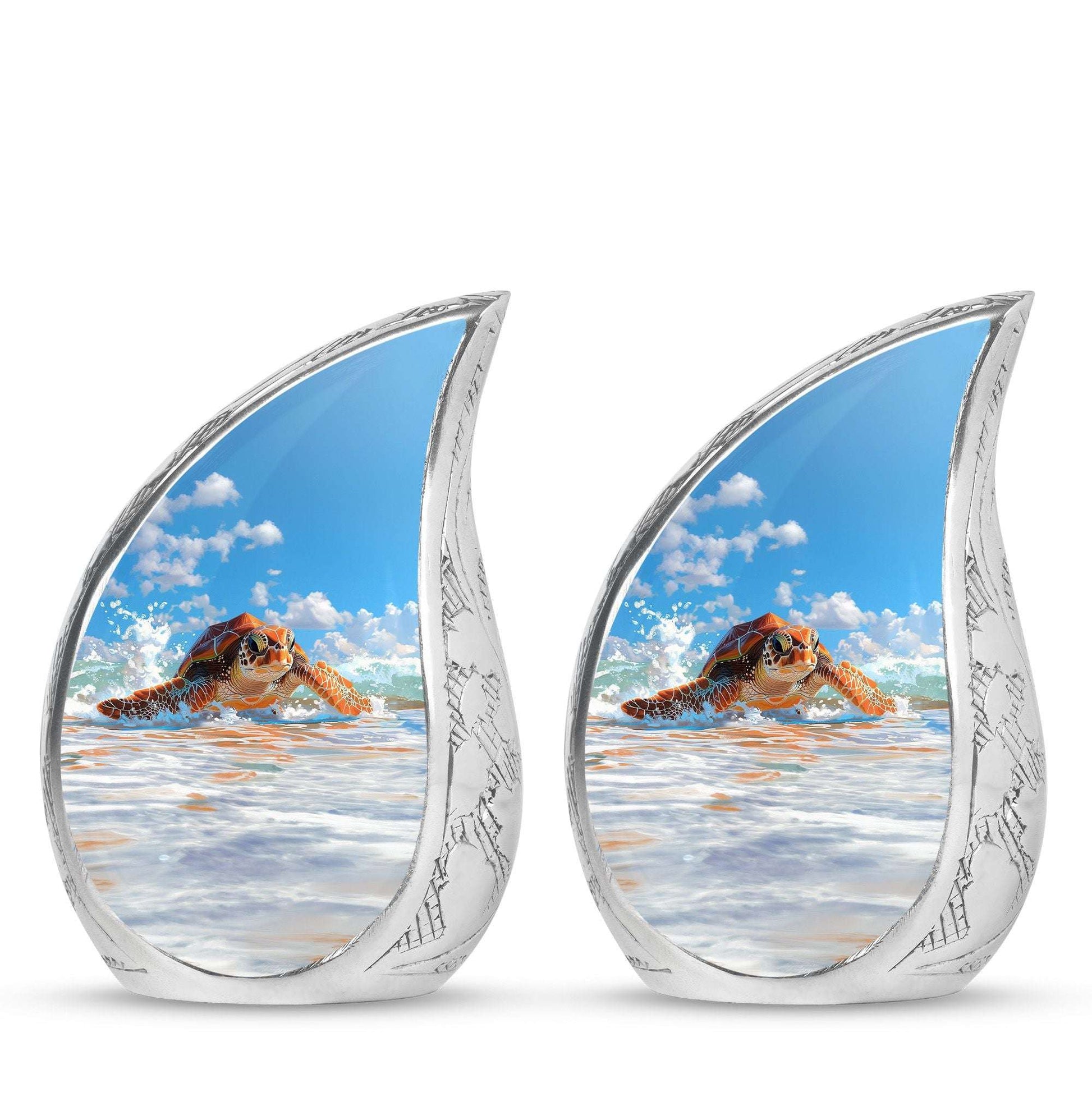 Turtle Theme 3 Inch Keepsake Pack of 2