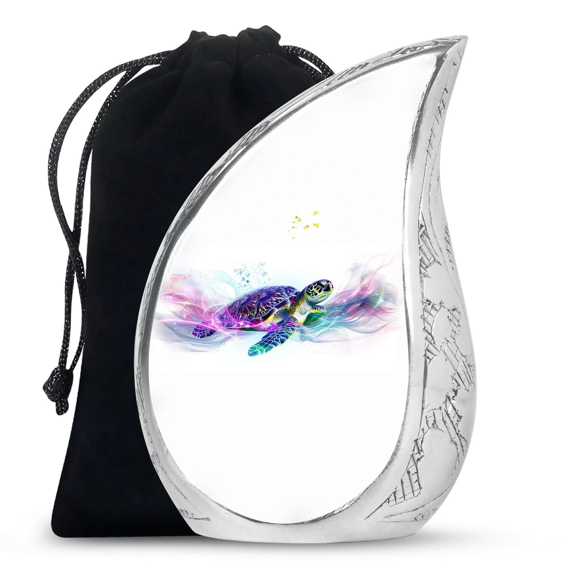 Turtle Theme Large Urn 10 Inch