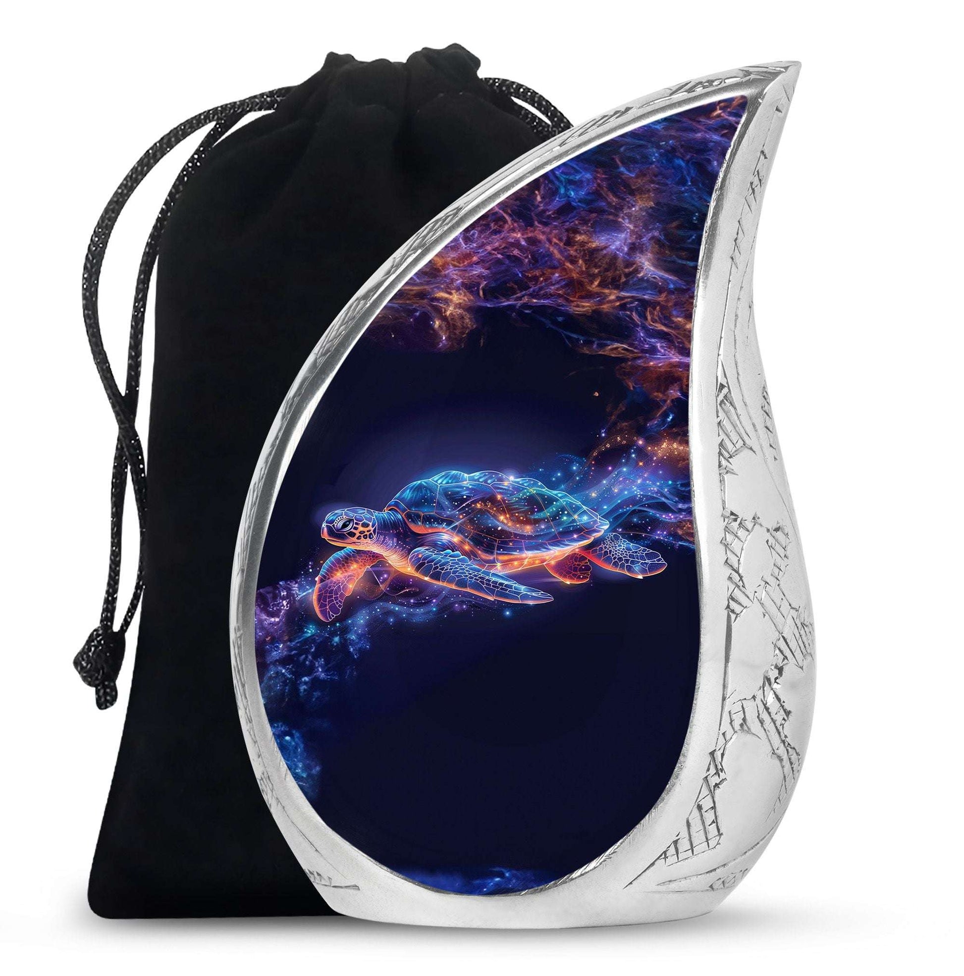 Turtle Theme Large Urn 10 Inch