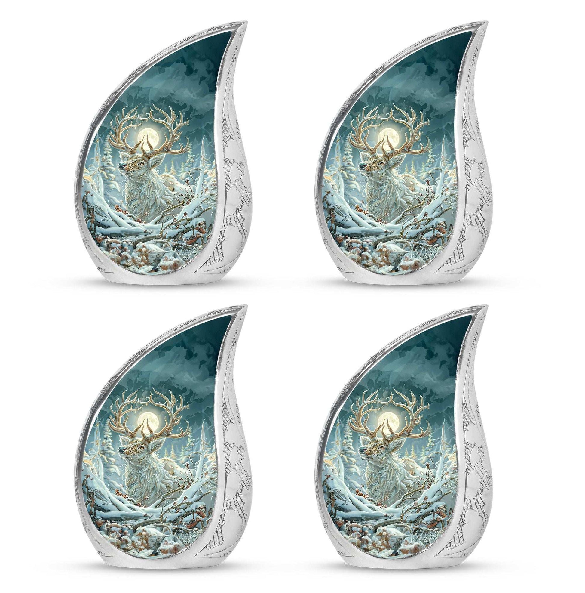 Deer Theme 3 Inch Keepsake Pack of 4