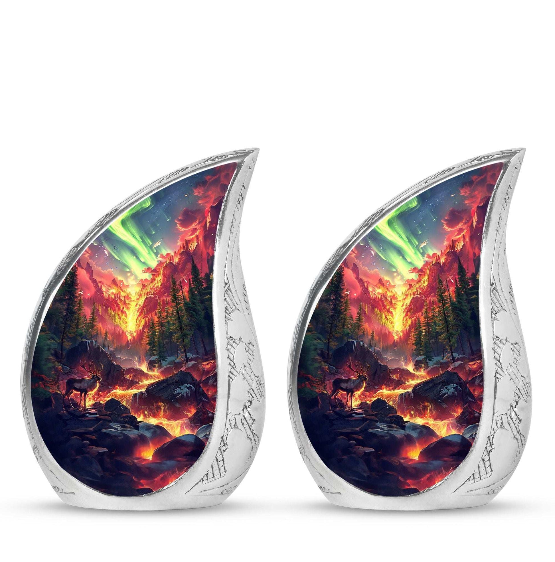 Deer Theme 3 Inch Keepsake Pack of 2