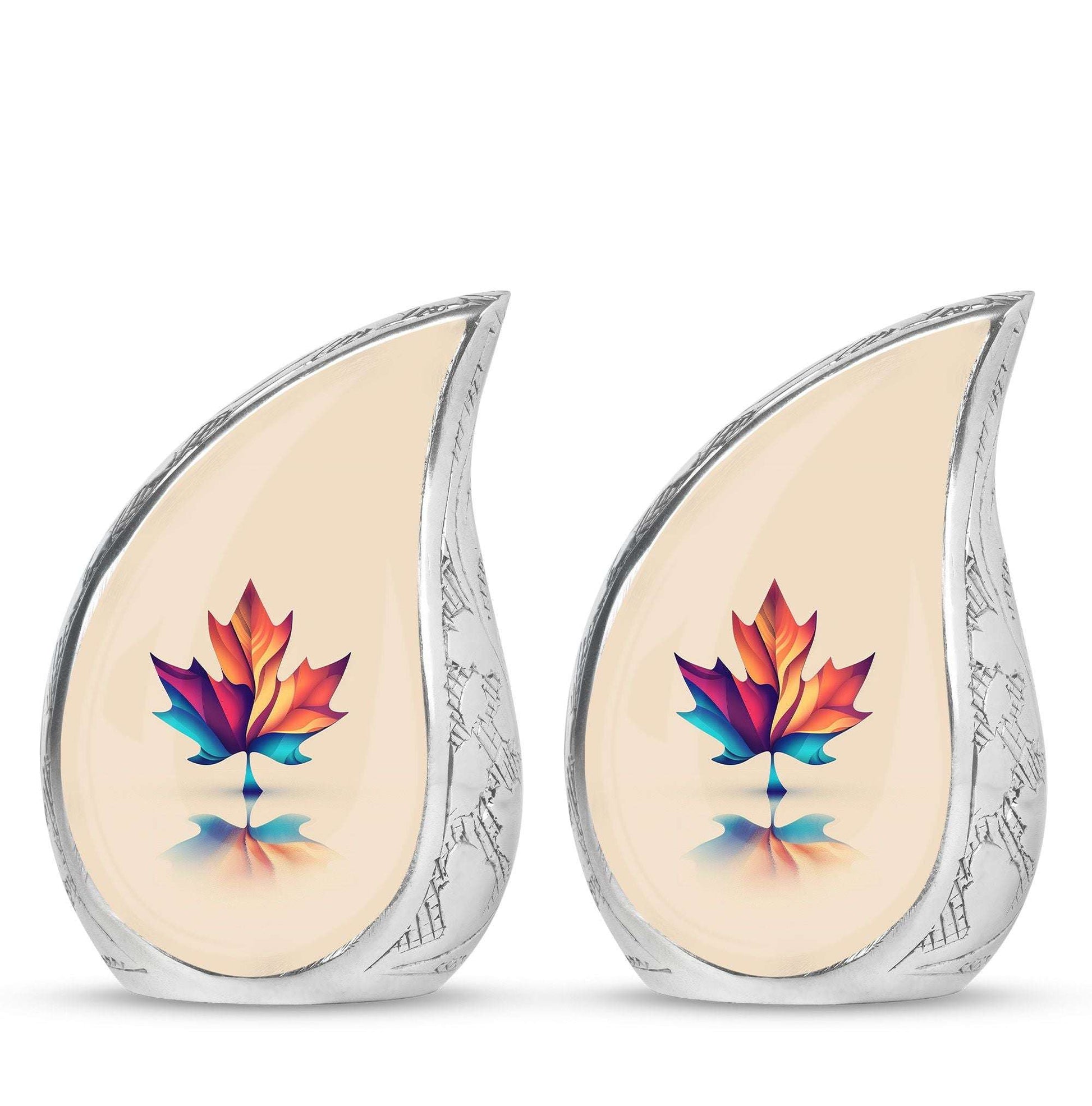 Mapple Leaf Theme 3 Inch Keepsake Pack of 2