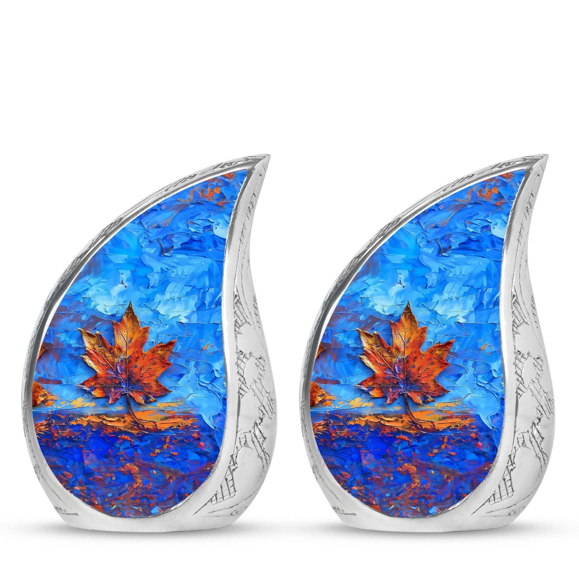 Mapple Leaf Theme 3 Inch Keepsake Pack of 2