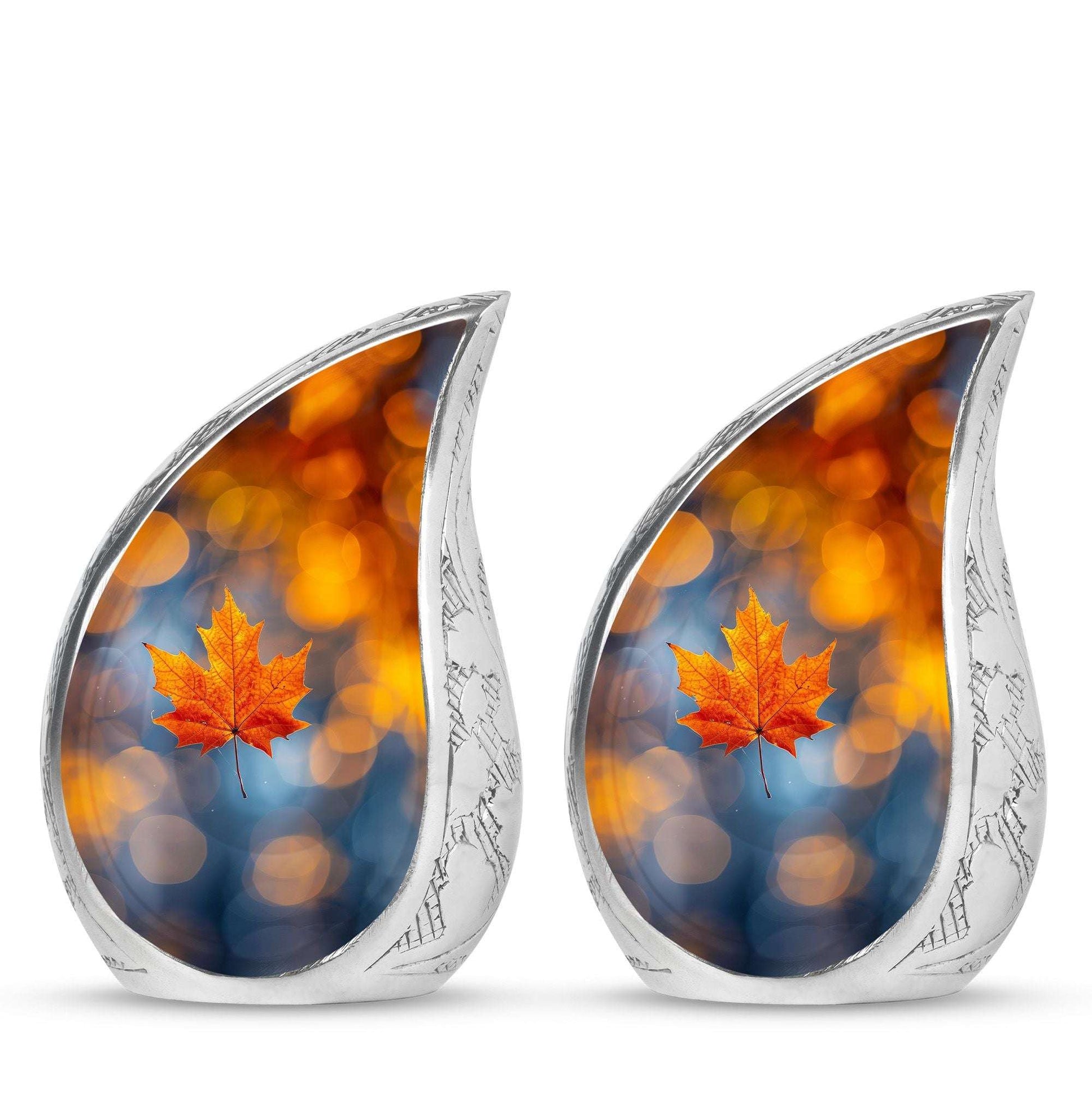 Mapple Leaf Theme 3 Inch Keepsake Pack of 2