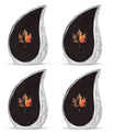 Mapple Leaf Theme 3 Inch Keepsake Pack of 4