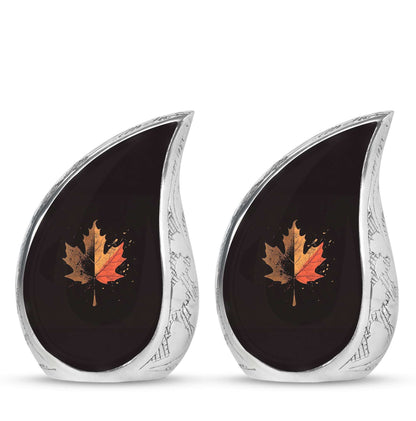 Mapple Leaf Theme 3 Inch Keepsake Pack of 2