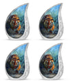 Tiger Theme 3 Inch Keepsake Pack of 4