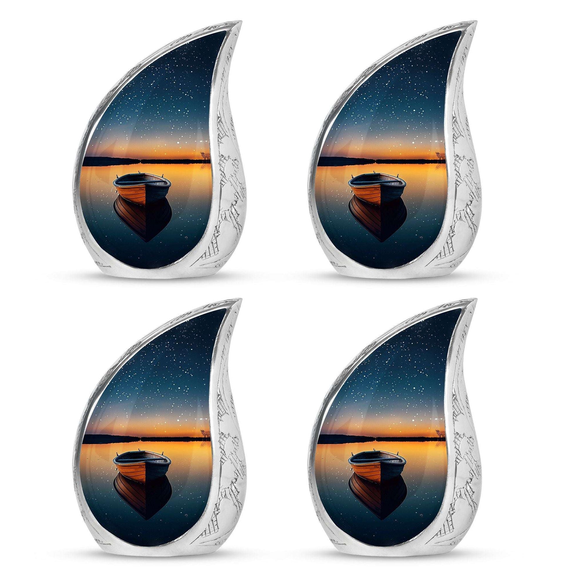 Boat Theme 3 Inch Keepsake Pack of 4