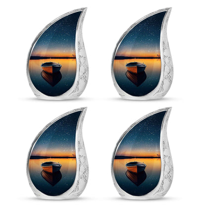 Boat Theme 3 Inch Keepsake Pack of 4