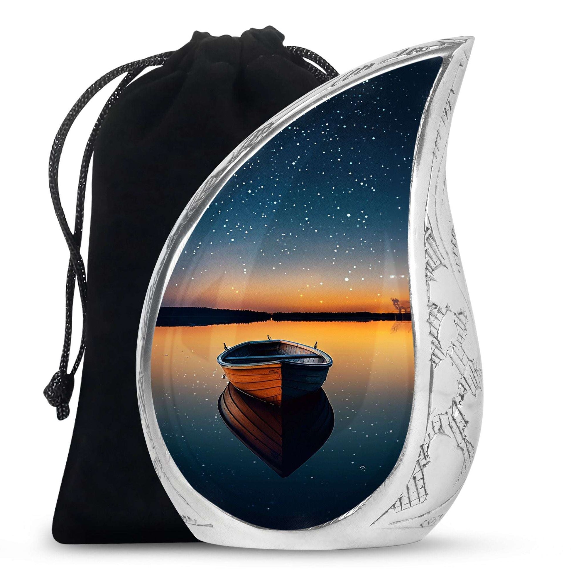 Boat Theme Large Urn 10 Inch