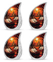 Halloween Theme 3 Inch Keepsake Pack of 4