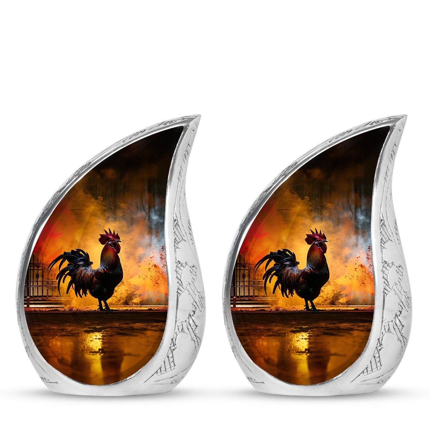 Chicken Theme 3 Inch Keepsake Pack of 2