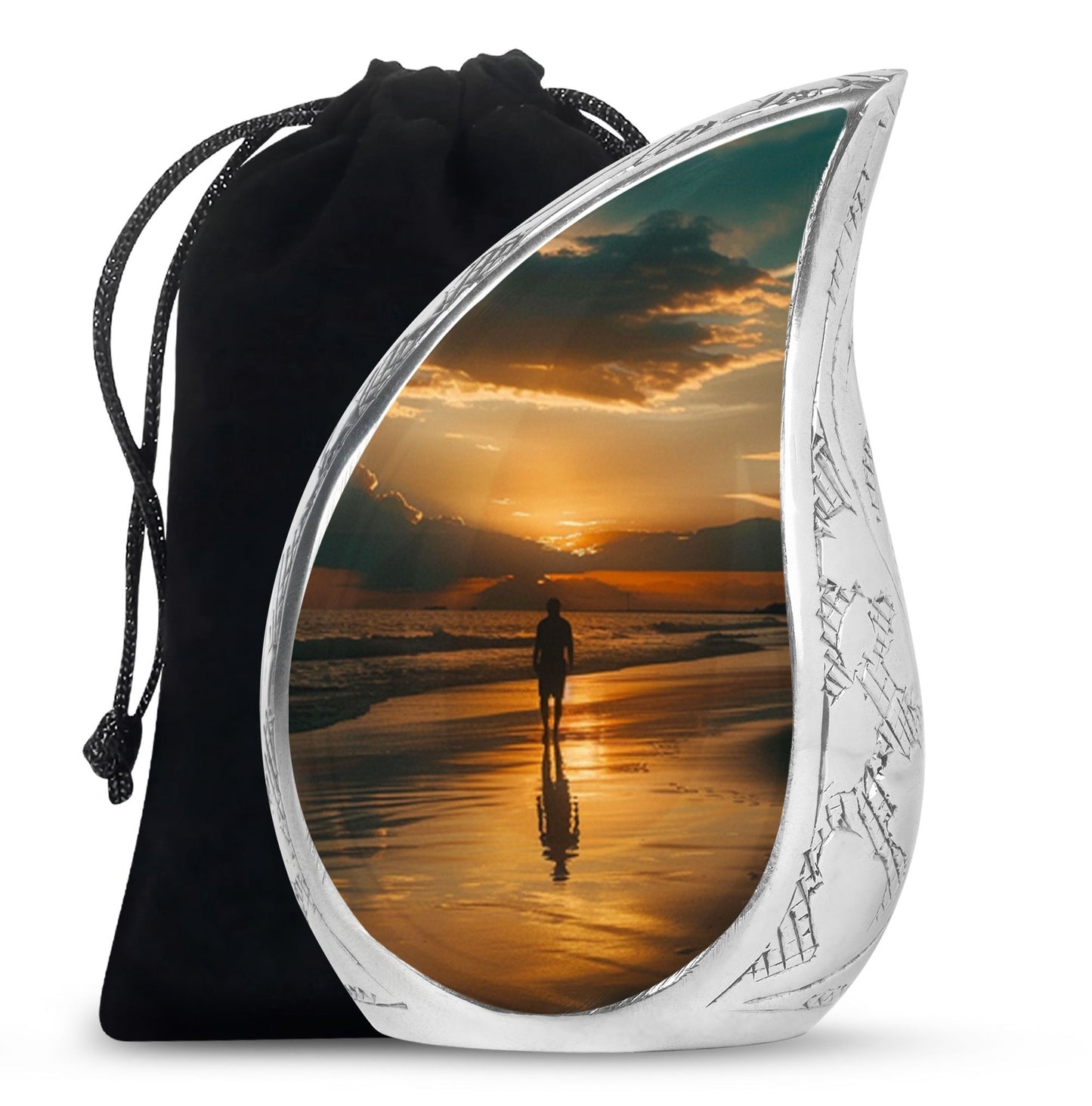 Beach Theme Large Urn 10 Inch