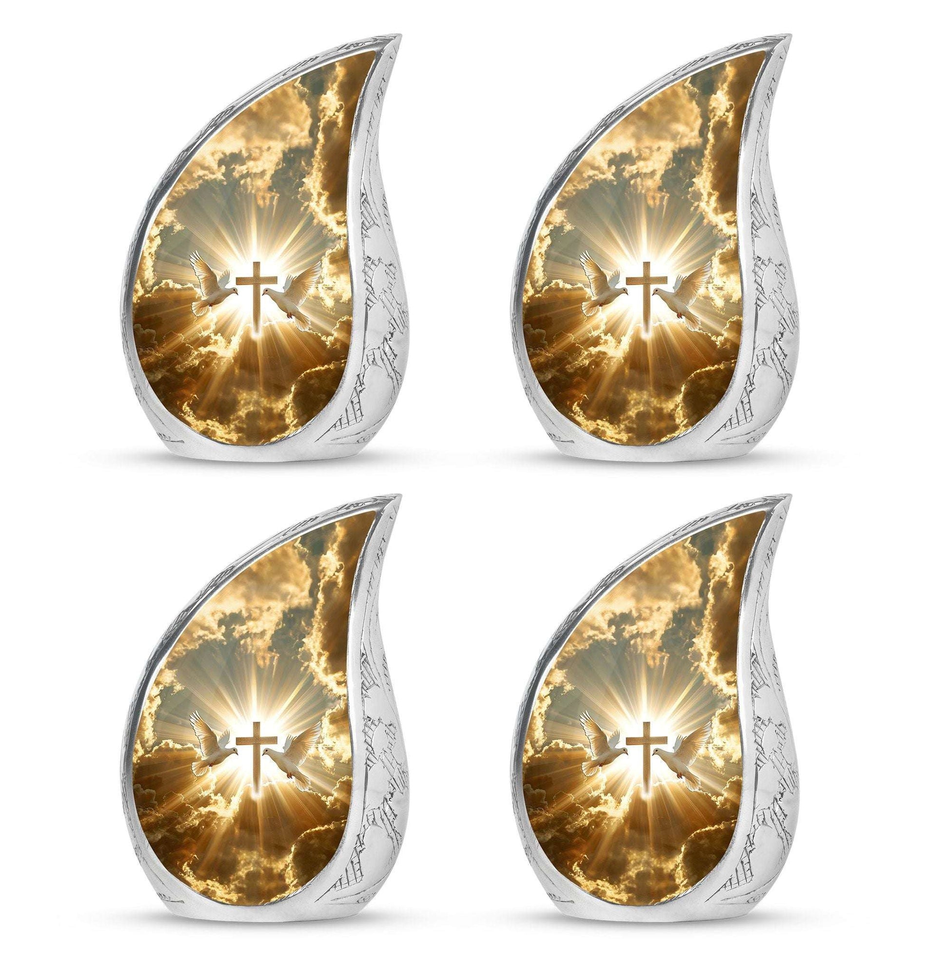 Dove Theme 3 Inch Keepsake Pack of 4