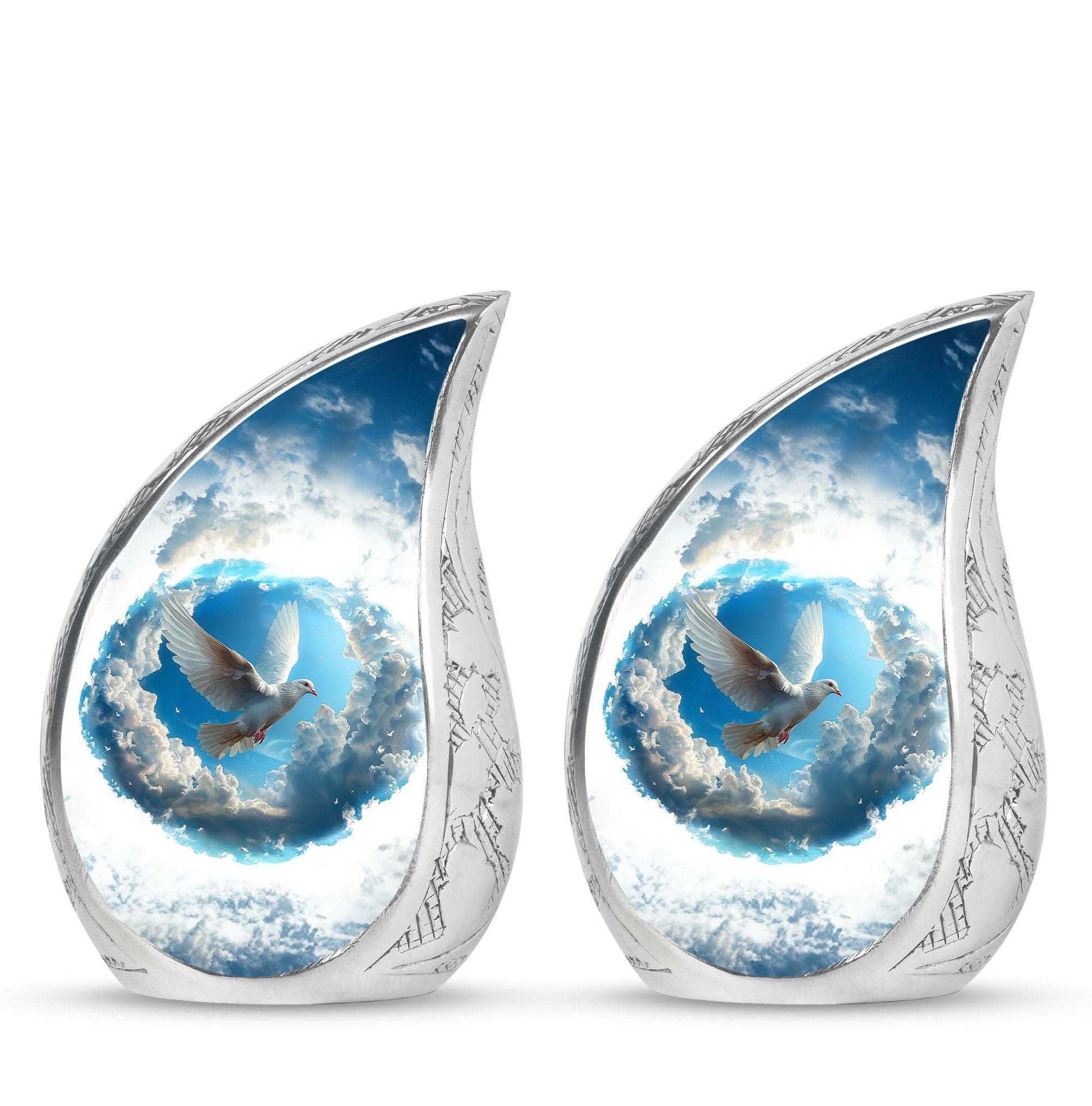 Dove Theme 3 Inch Keepsake Pack of 2