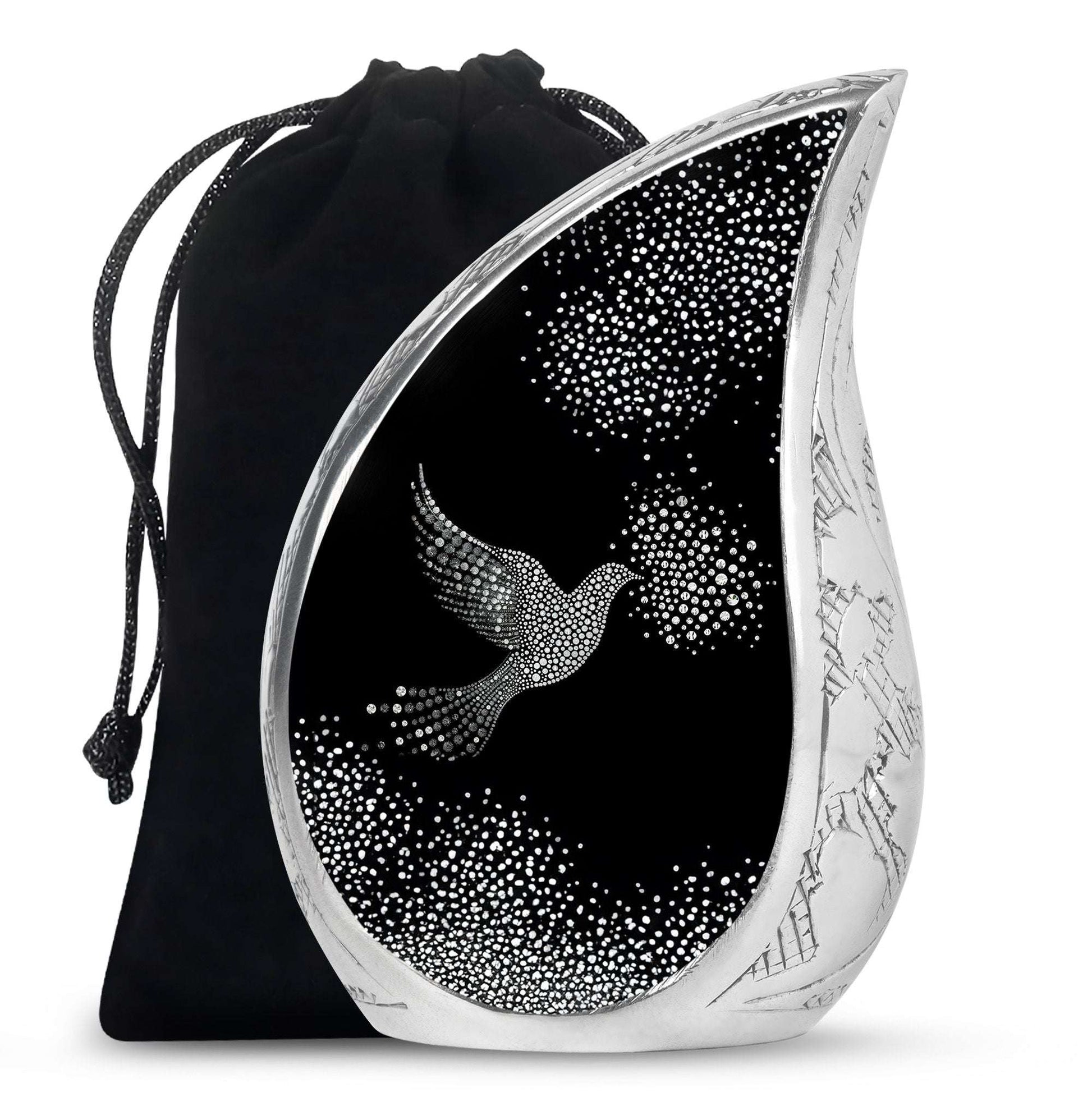 Dove Theme Large Urn 10 Inch