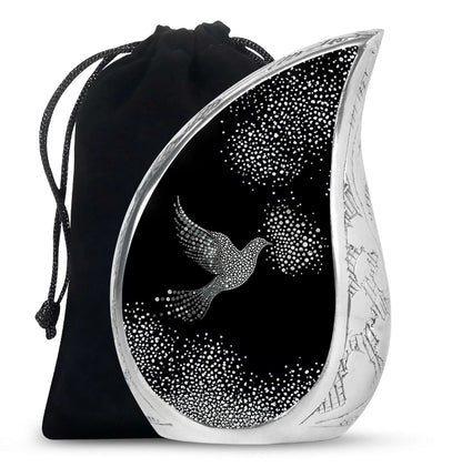 Dove Theme Large Urn 10 Inch