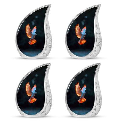 Dove Theme 3 Inch Keepsake Pack of 4