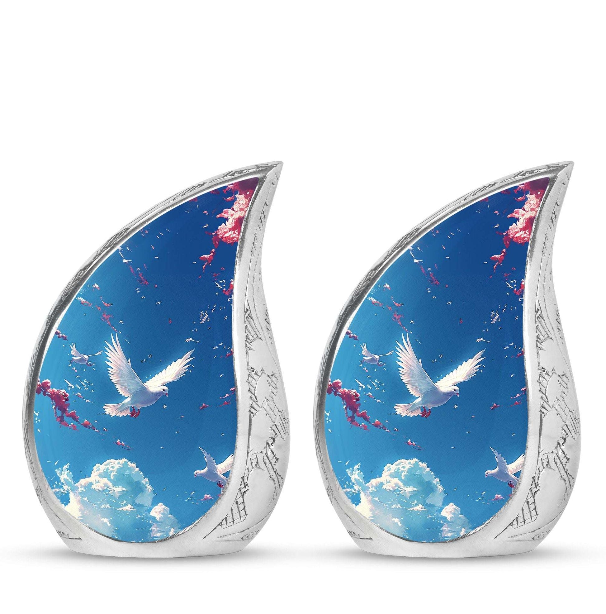 Dove Theme 3 Inch Keepsake Pack of 2