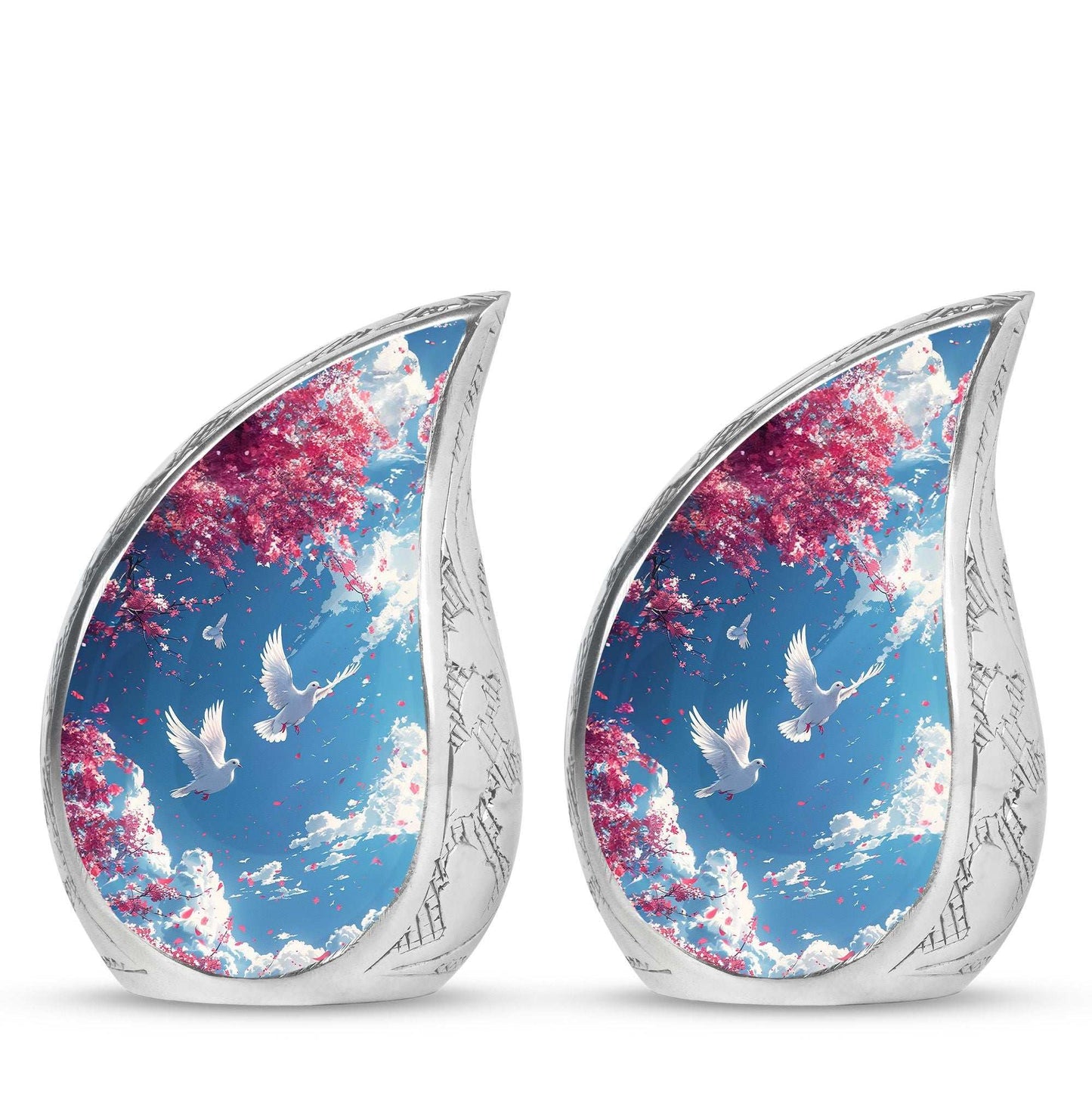 Dove Theme 3 Inch Keepsake Pack of 2