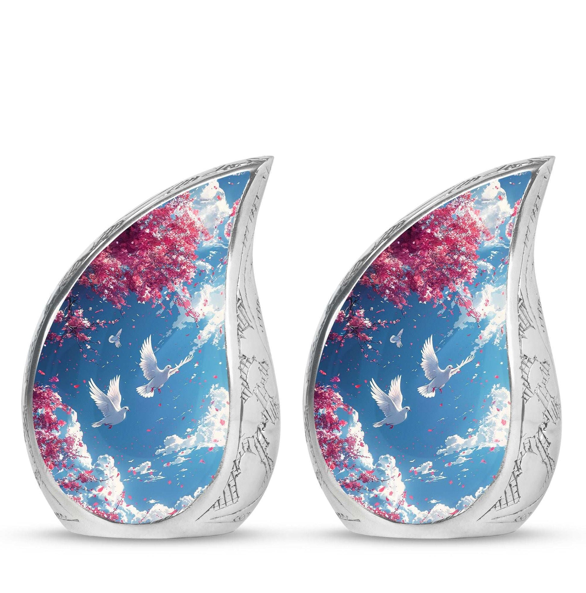 Dove Theme 3 Inch Keepsake Pack of 2