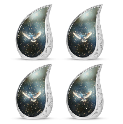 Dove Theme 3 Inch Keepsake Pack of 4