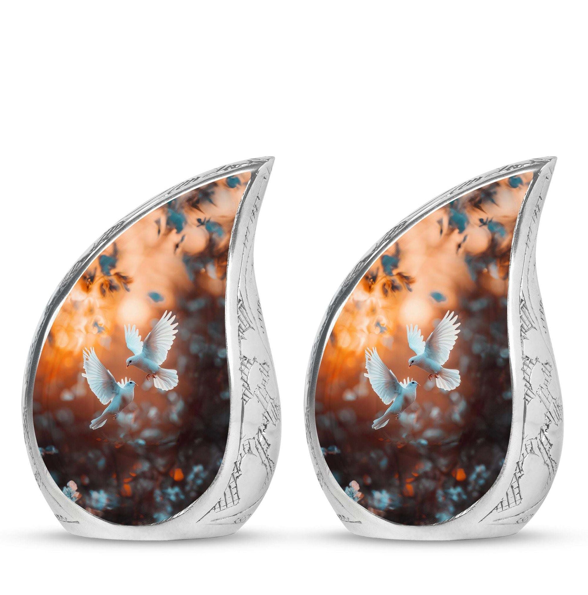 Dove Theme 3 Inch Keepsake Pack of 2