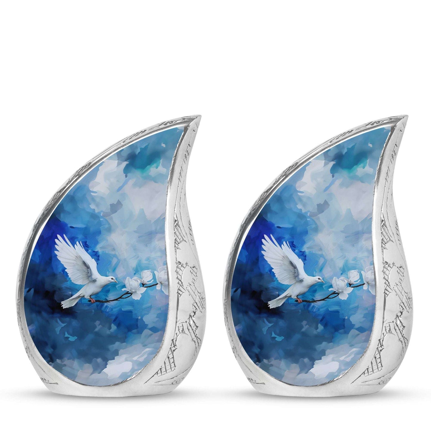 Dove Theme 3 Inch Keepsake Pack of 2
