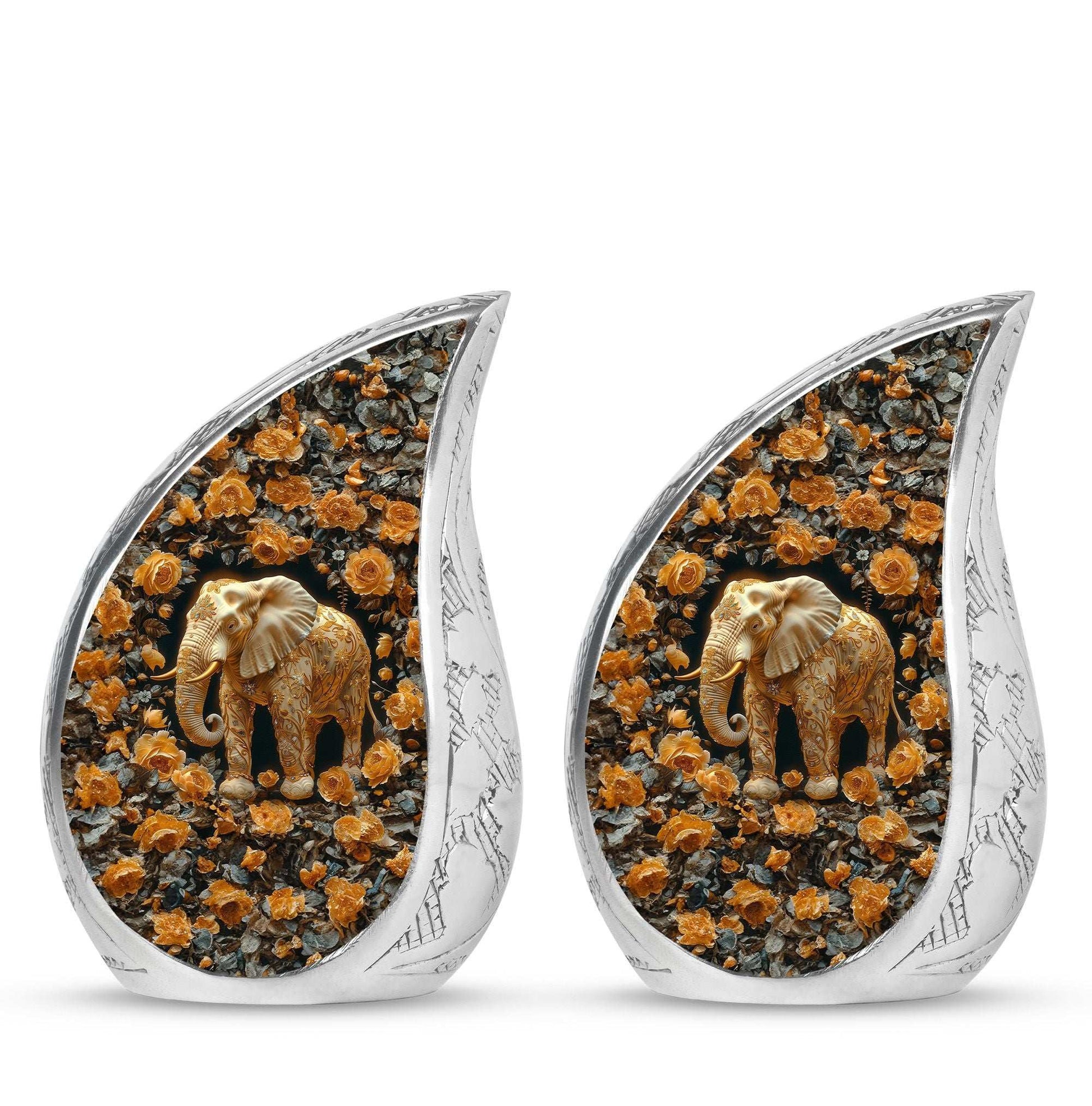 Elephant Theme 3 Inch Keepsake Pack of 2