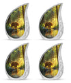 Bear Theme 3 Inch Keepsake Pack of 4