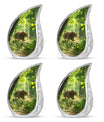 Bear Theme 3 Inch Keepsake Pack of 4