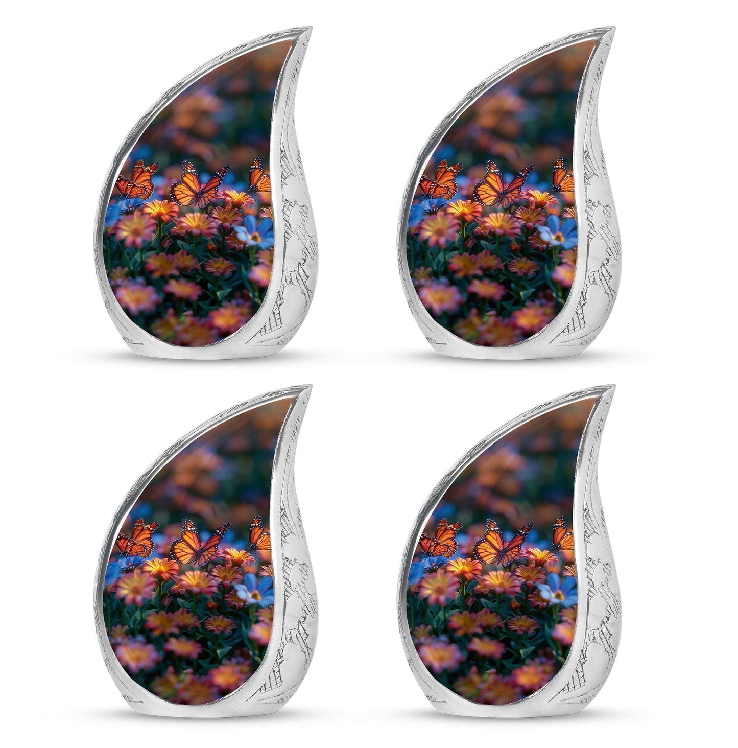 Butterfly Theme 3 Inch Keepsake Pack of 4