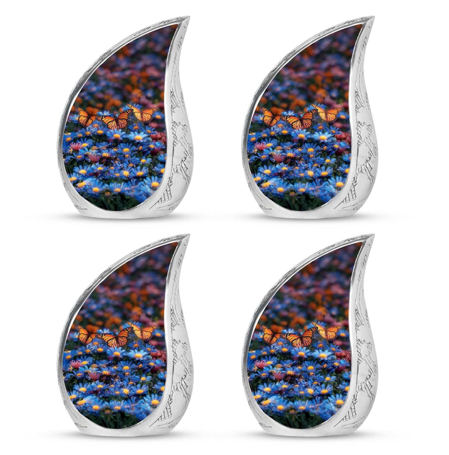 Butterfly Theme 3 Inch Keepsake Pack of 4