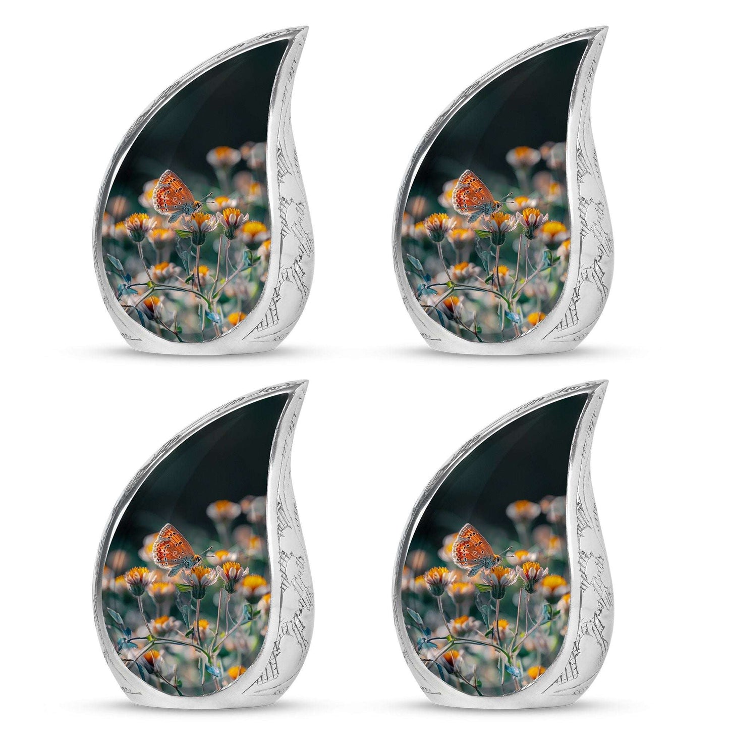 Butterfly Theme 3 Inch Keepsake Pack of 4