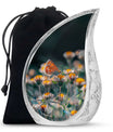 Butterfly Theme Large Urn 10 Inch