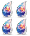 Clouds Theme 3 Inch Keepsake Pack of 4