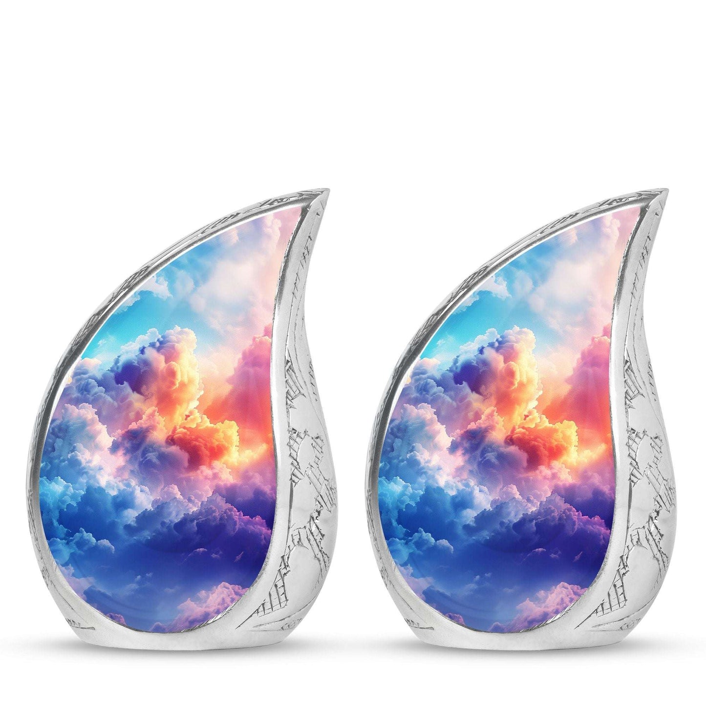 Clouds Theme 3 Inch Keepsake Pack of 2