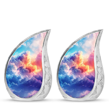 Clouds Theme 3 Inch Keepsake Pack of 2