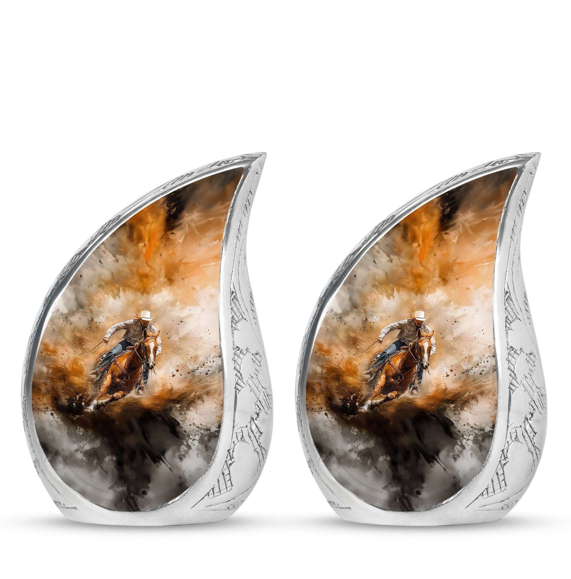 Cowboy Theme 3 Inch Keepsake Pack of 2