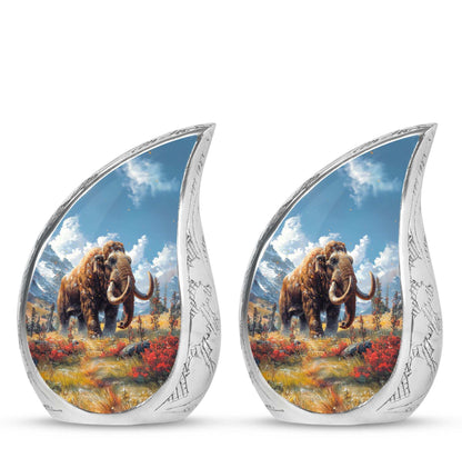 Mamoth Theme 3 Inch Keepsake Pack of 2
